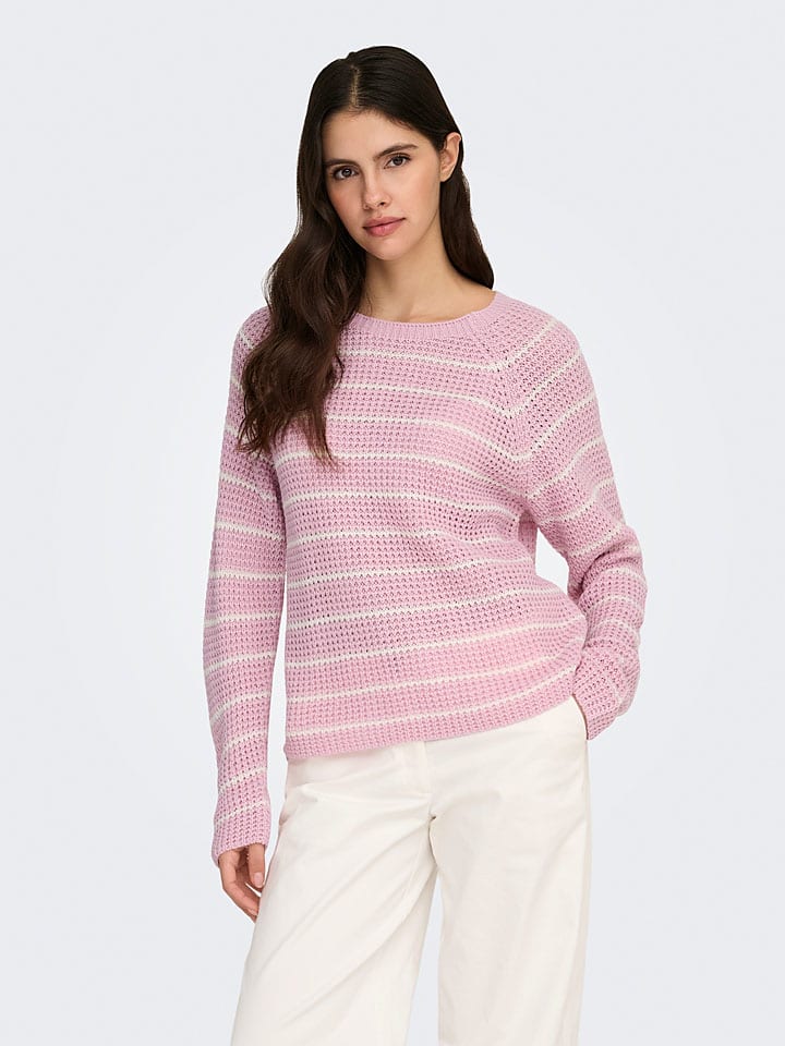 Sweter "Ellen" w kolorze jasnoróżowym