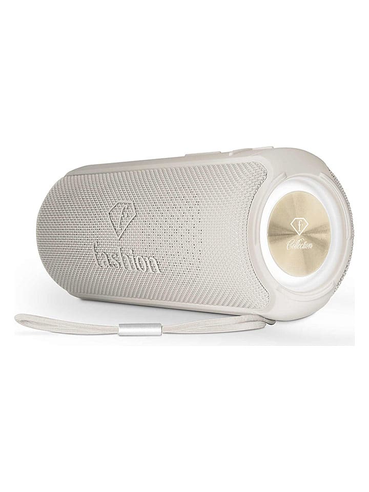 Bluetooth-Lautsprecher in Creme