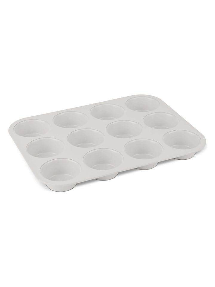 Forma w kolorze kremowym do muffinek - 35 x 26,5 cm