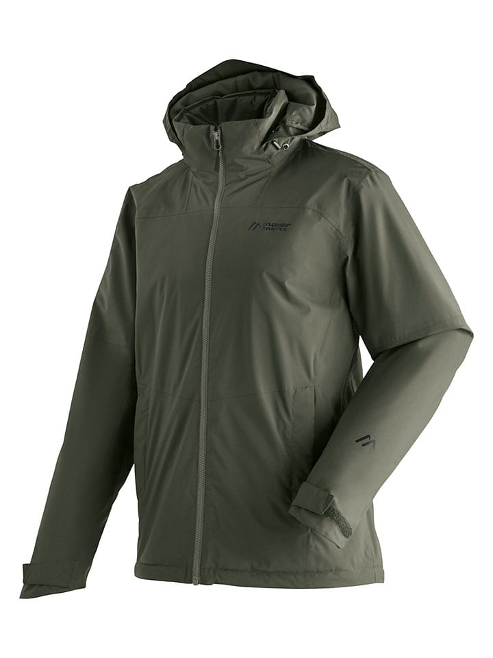 Kurtka turystyczna "Metor Therm Rec" w kolorze khaki