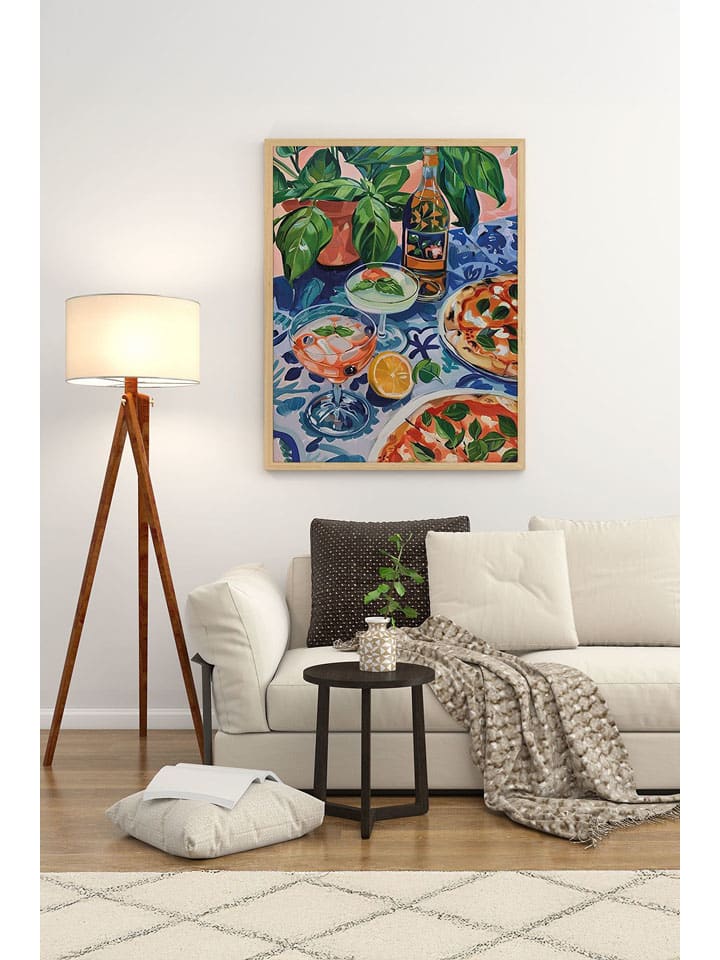 Druk artystyczny w ramce - 33 x 48 cm