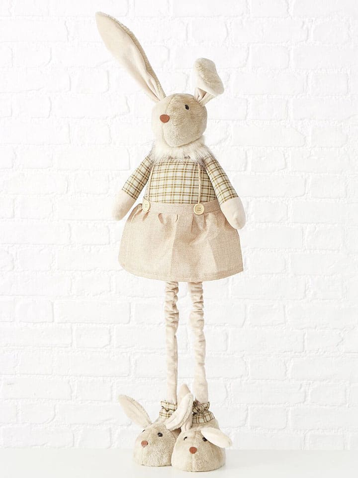 Decofiguur "Nana" crème/bruin - (H)110 cm