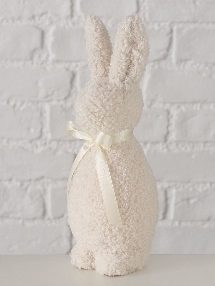 Figurka dekoracyjna "Cally" w kolorze beżowym - wys. 24 cm