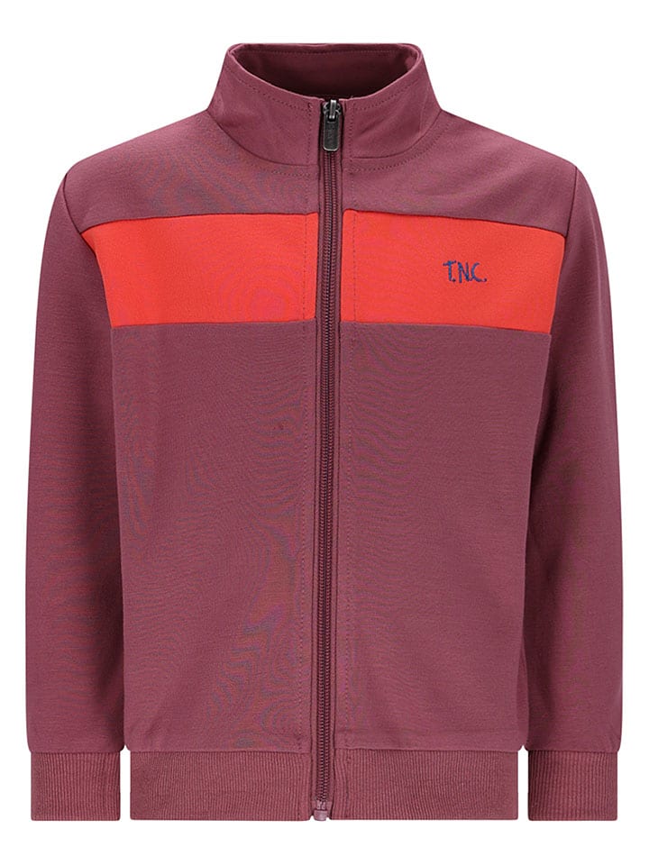 Sweatjacke "Sef" in Rot