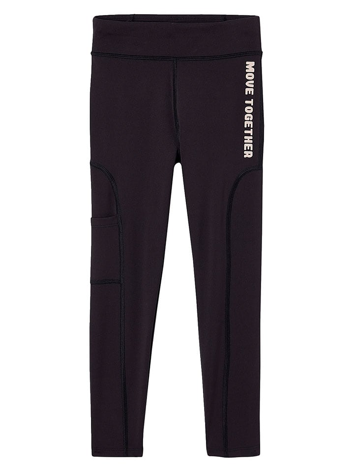 Legginsy w kolorze czarnym