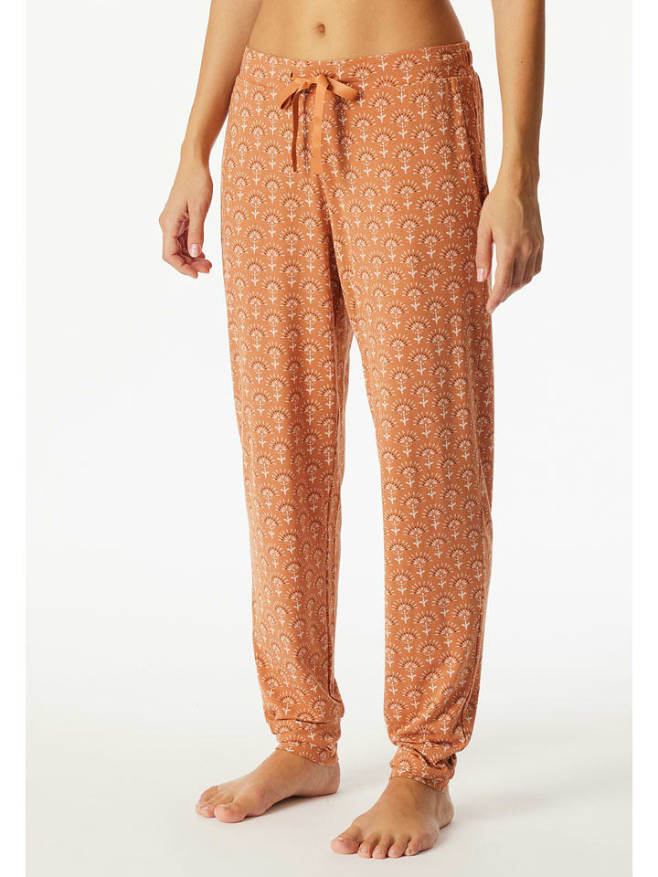 Pyjama-Hose in Orange