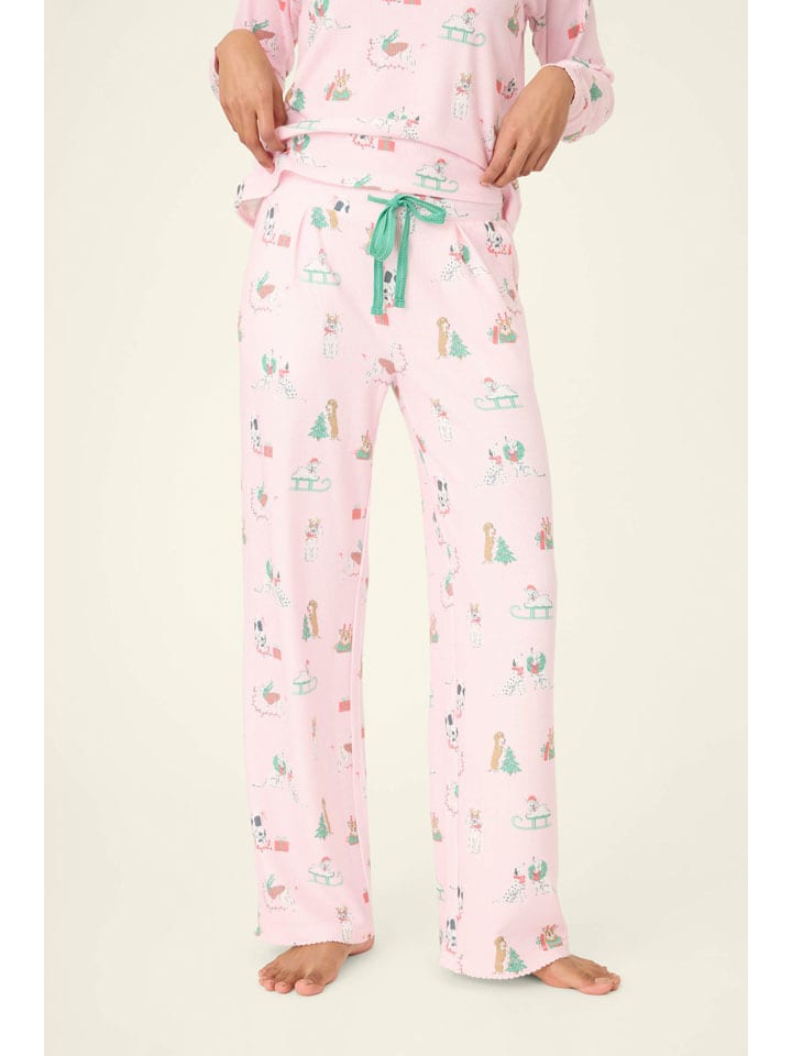 Pyjama-Hose in Rosa