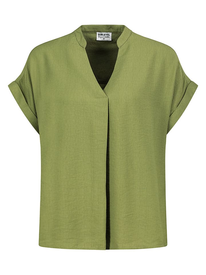 Bluse in Grün