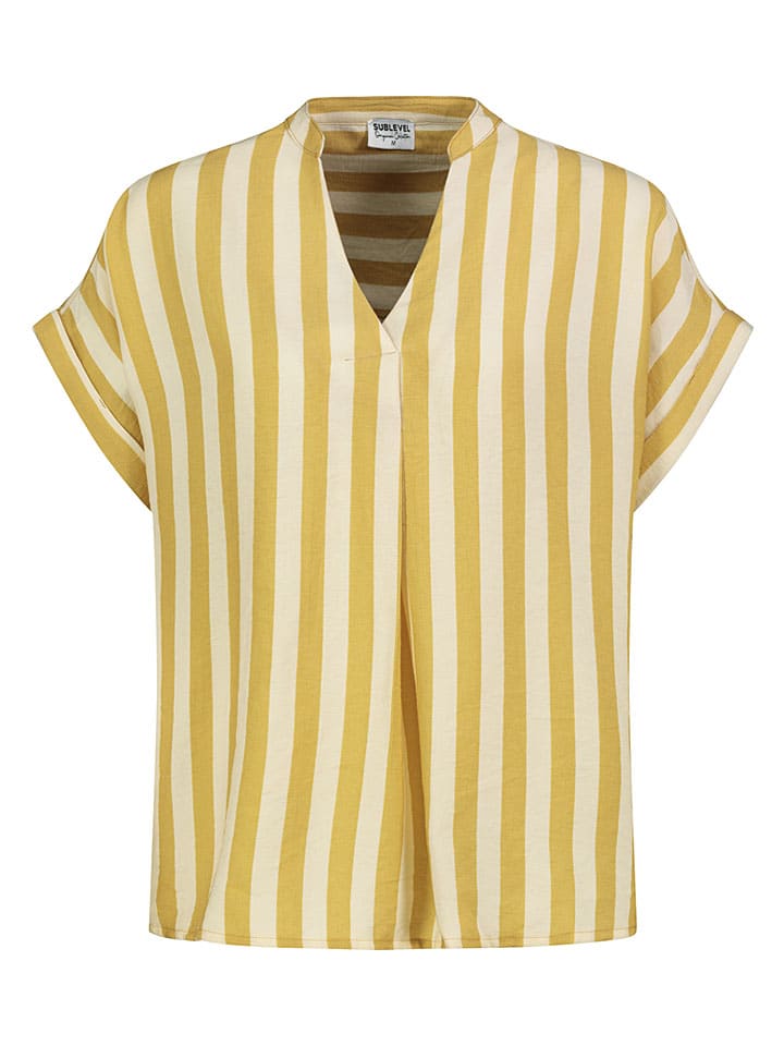 Bluse in Gelb