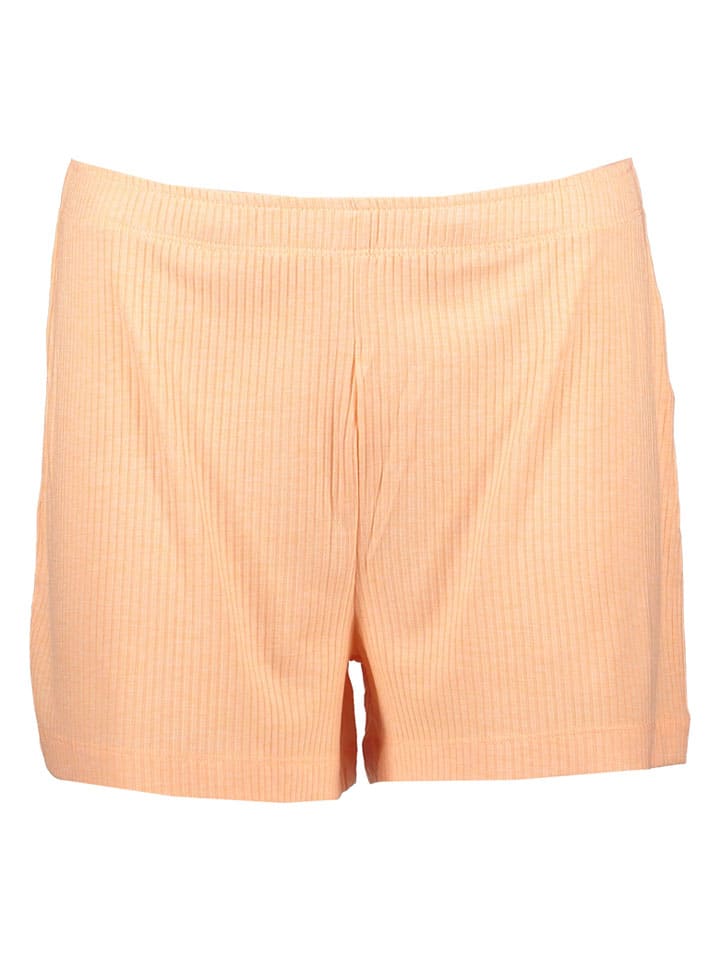 Pyjamashorts abrikooskleurig