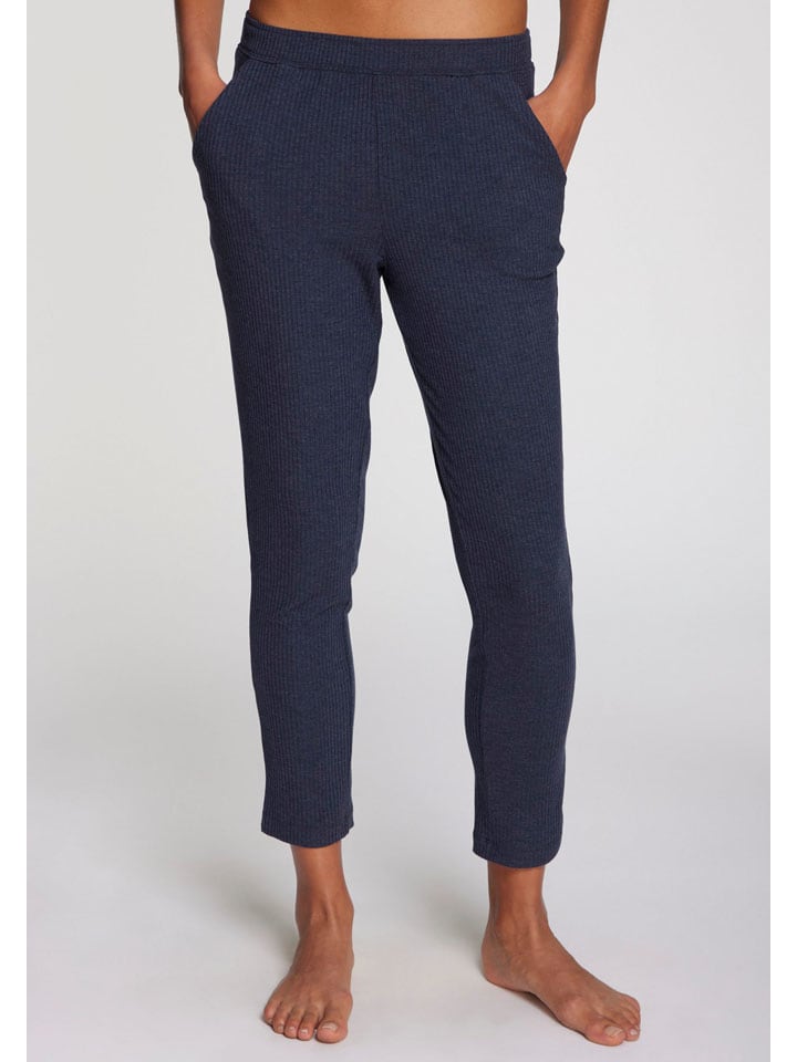 Pyjama-Hose in Dunkelblau