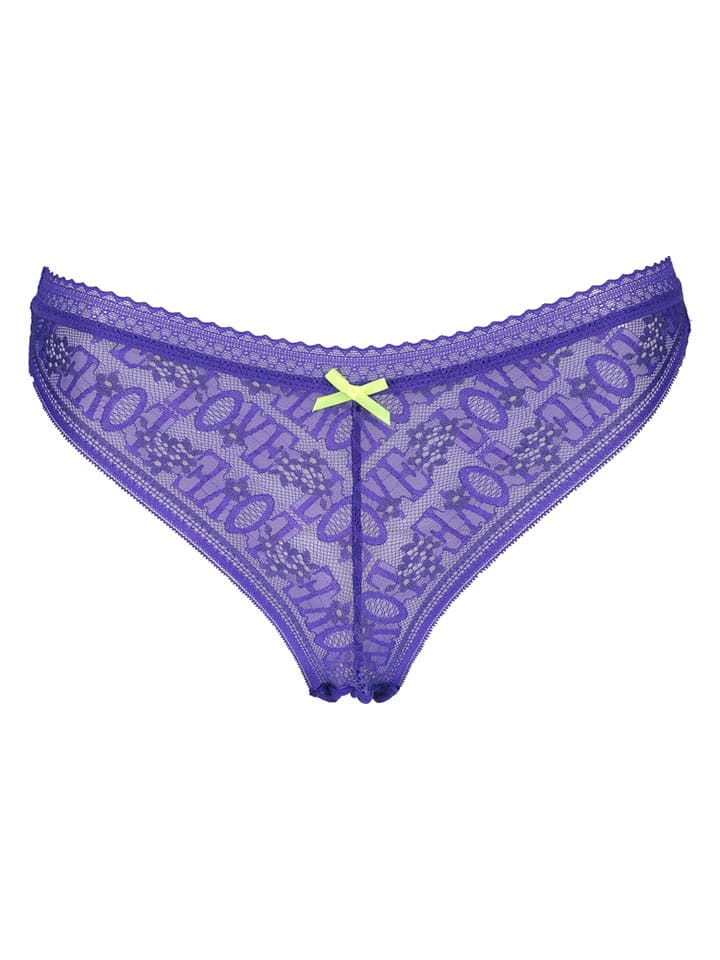 String in Blau