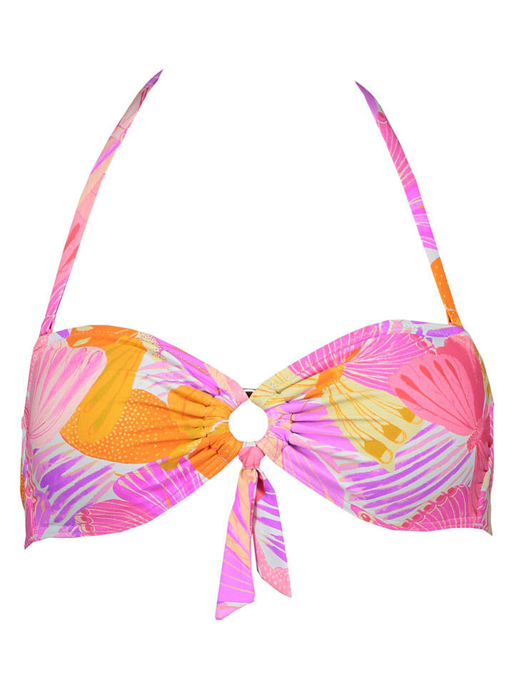 Biustonosz bikini w kolorze różowo-fioletowym