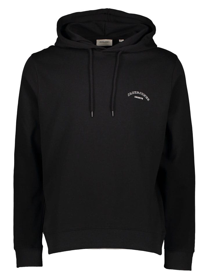 Hoodie "College" zwart