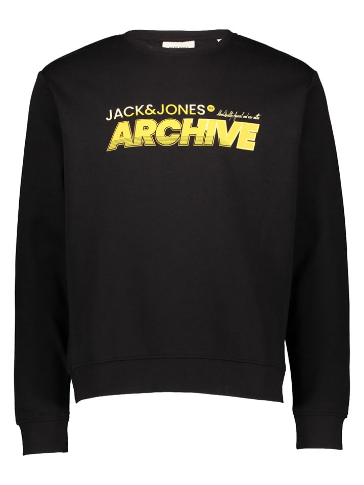 Sweatshirt "Brat" in Schwarz