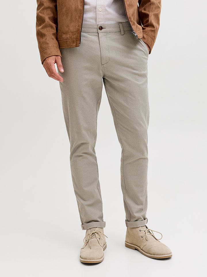 Chinobroek "Pstmarco" beige