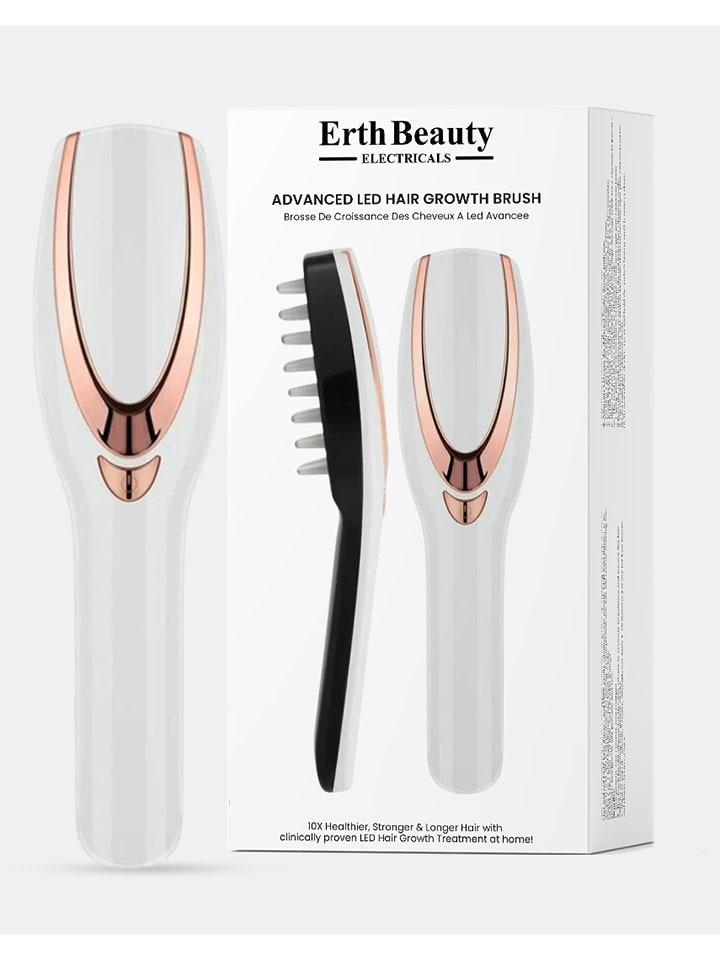 Led-haarborstel wit
