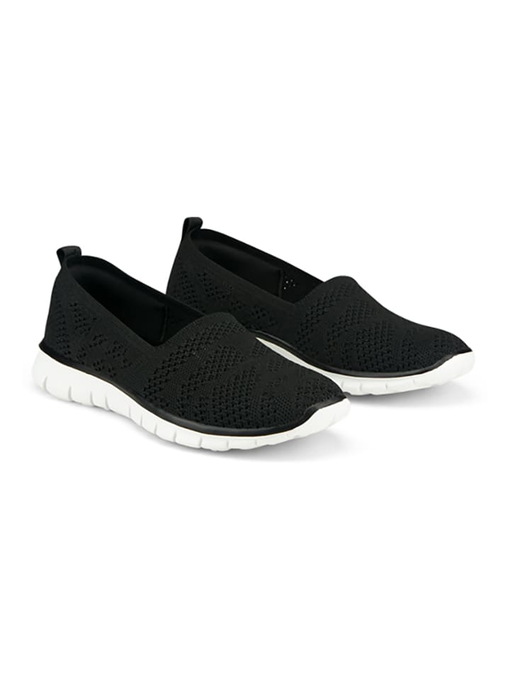 Slippersy w kolorze czarnym