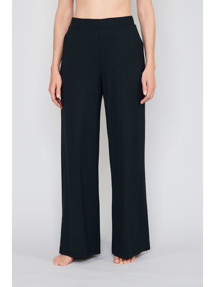Pyjama-Hose in Schwarz