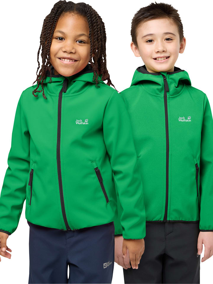 Softshelljacke "Fourwinds" in Grün