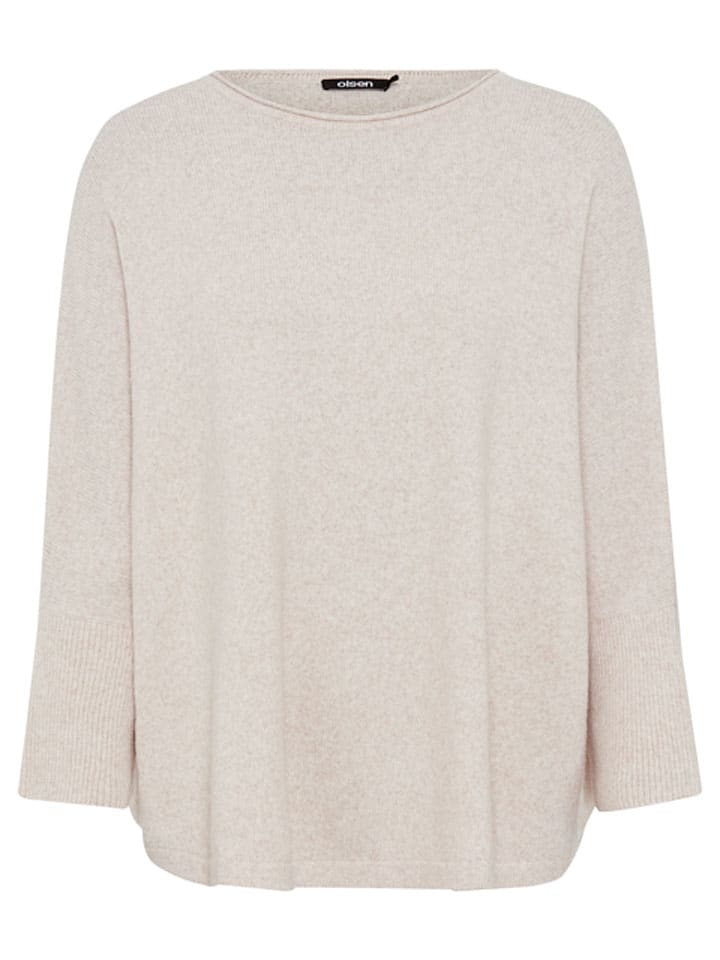 Sweter w kolorze beżowym