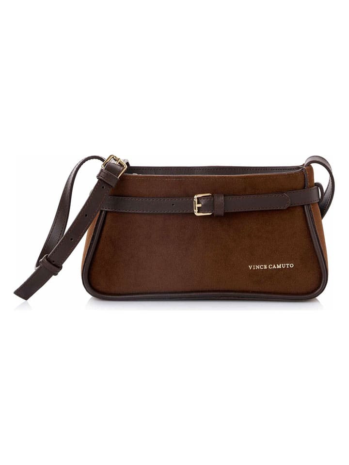 Schoudertas bruin - (B)25 x (H)14 x (D)6,5 cm