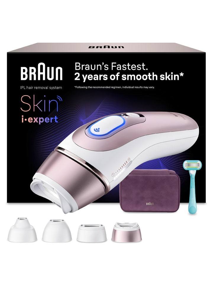 Depilator IPL "Skin i-expert Pro IPL PL7431" w kolorze różowozłoto-białym