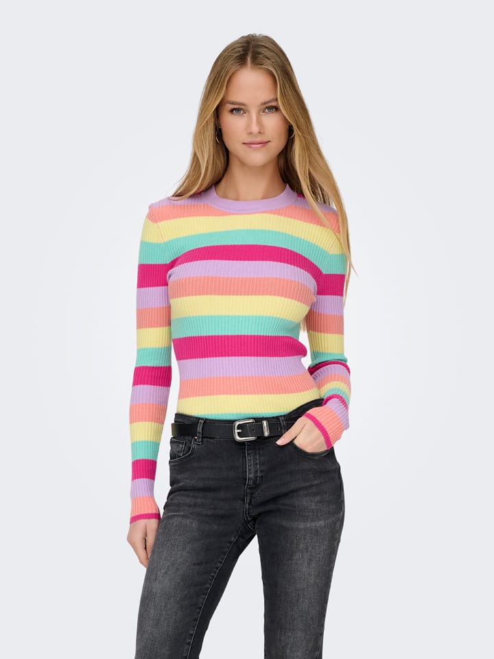 Sweter "Louisa" ze wzorem