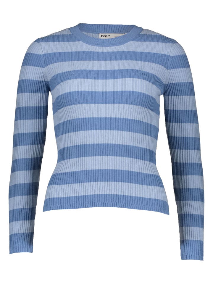 Pullover "Louisa" in Blau/ Hellblau