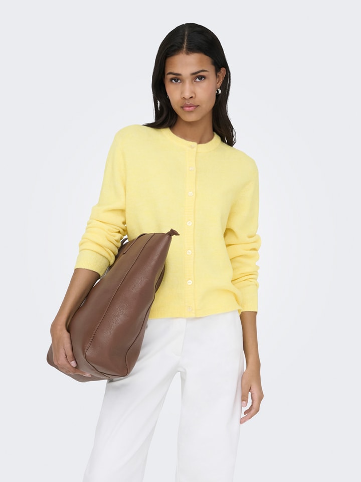 Cardigan "Simoni" in Gelb