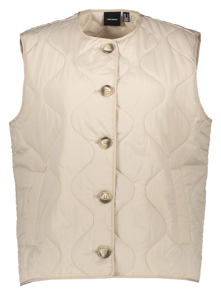 Bodywarmer beige