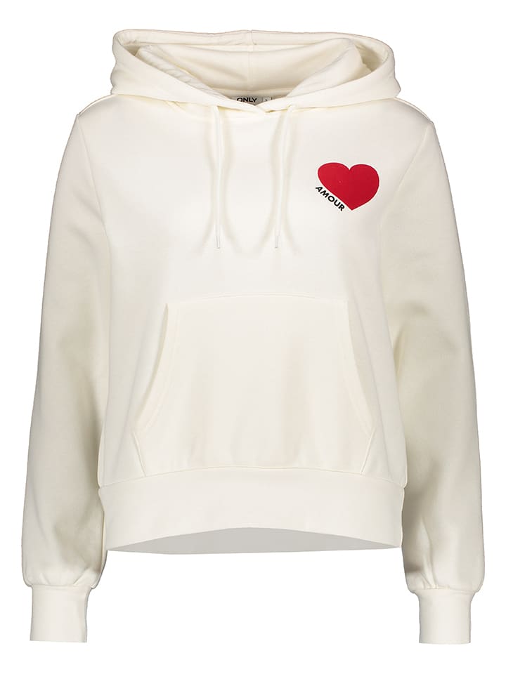 Bluza w kolorze kremowym