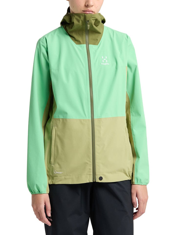 Funktionsjacke "Sparv" in Grün