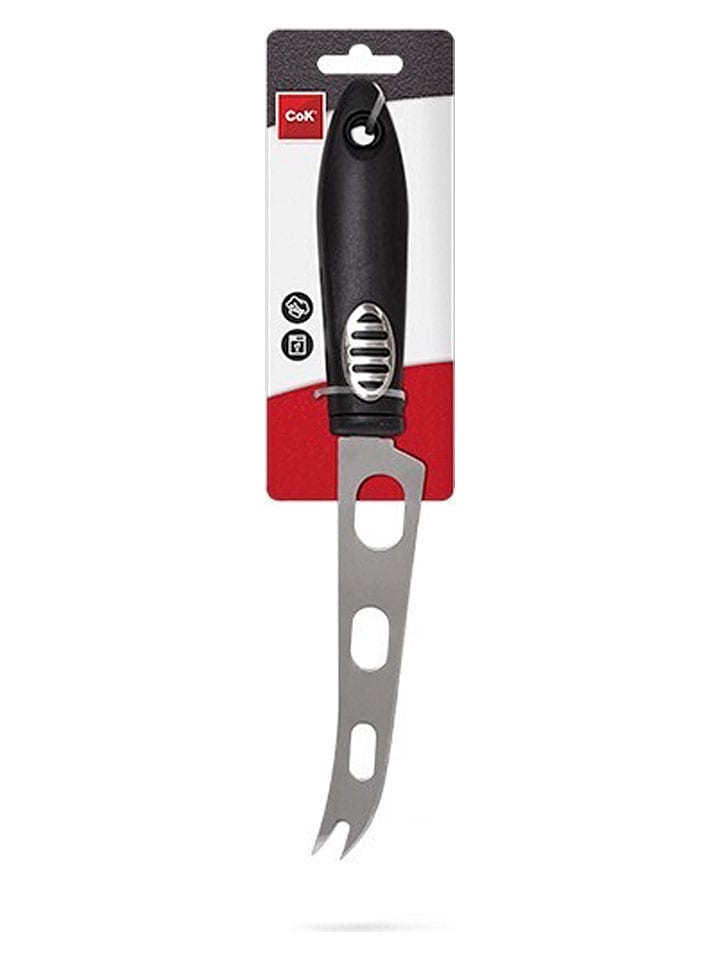 Nóż w kolorze czarnym do sera - wys. 26 cm