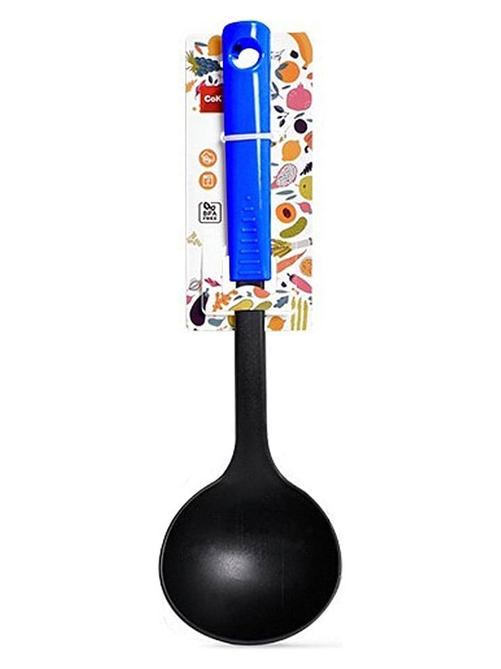 Schöpflöffel in Blau/ Schwarz