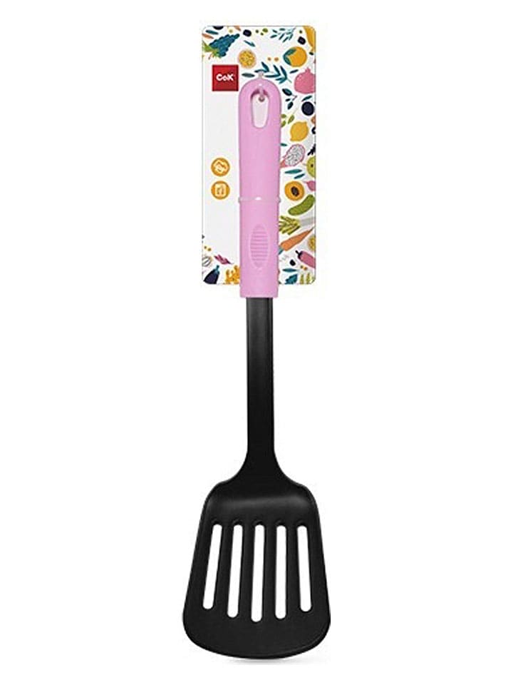 Pfannenwender in Rosa/ Schwarz