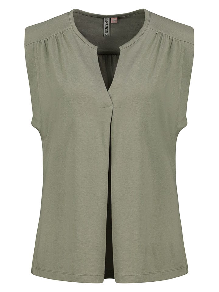 Bluzka w kolorze khaki