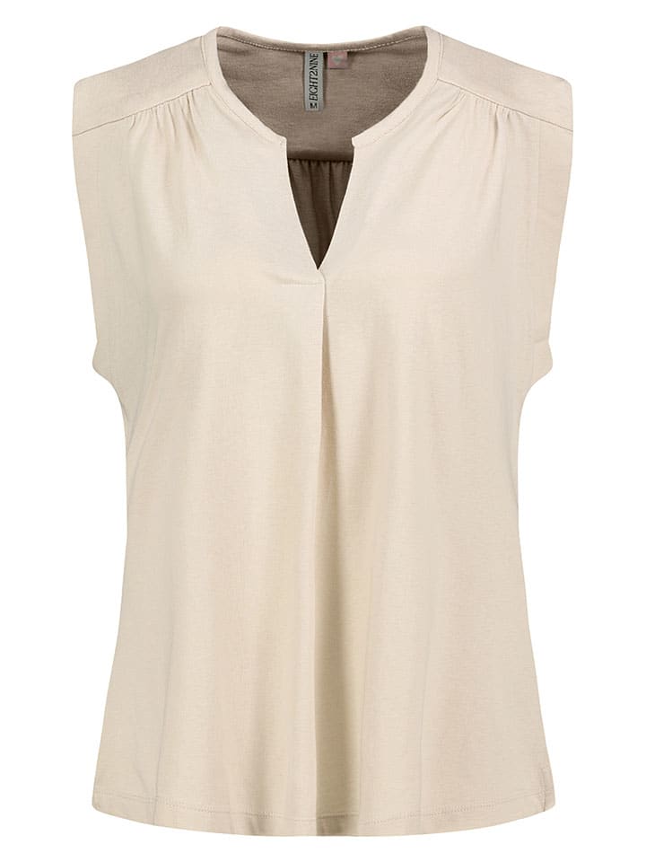 Blusentop in Beige