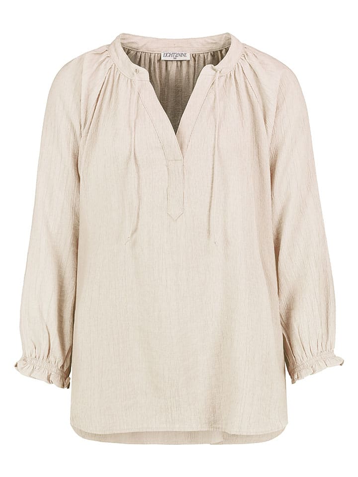 Bluse in Creme