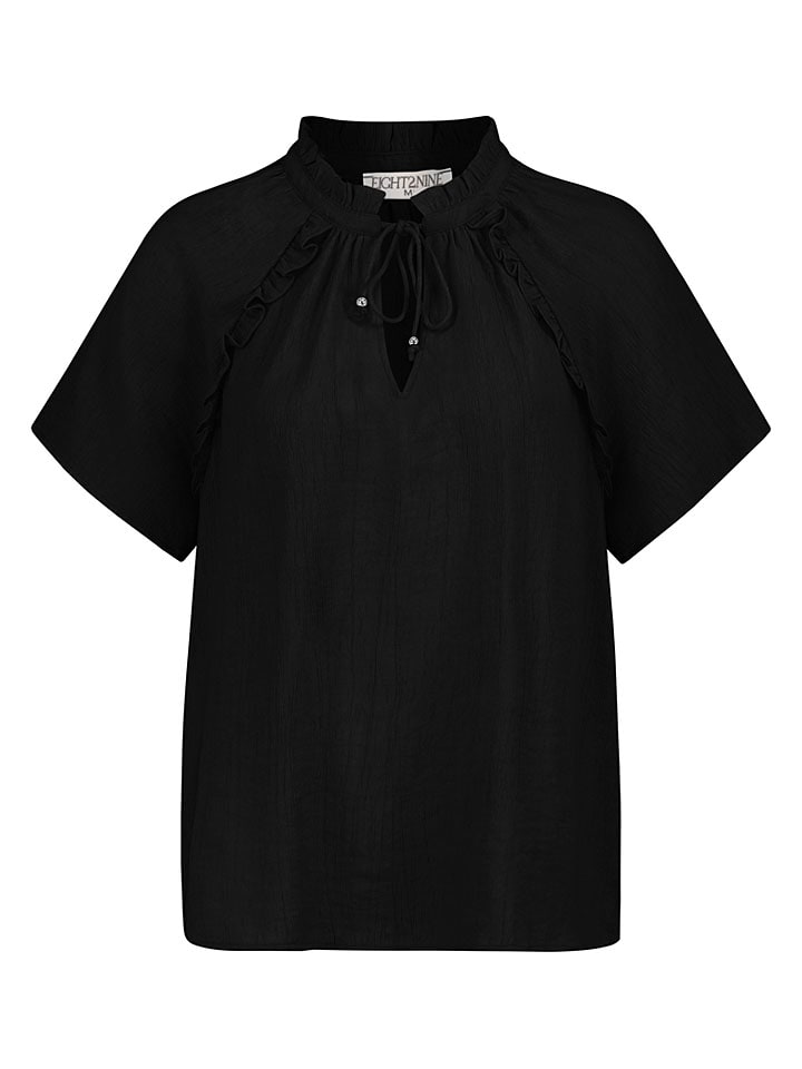 Bluse in Schwarz