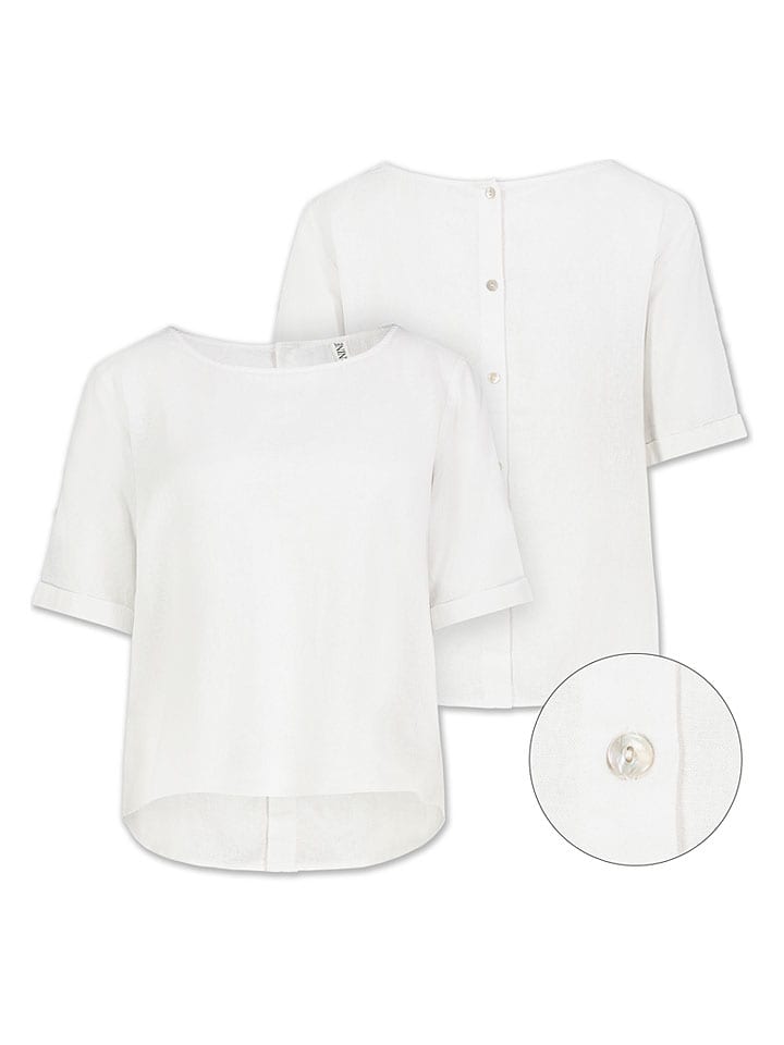 Bluse in Weiß