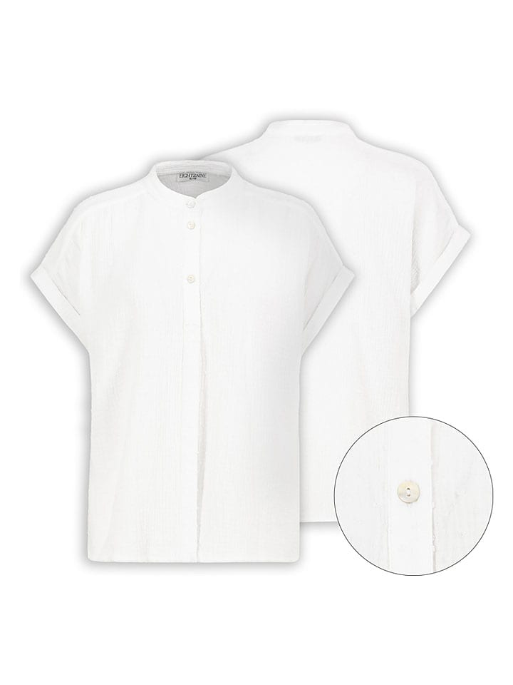 Bluse in Weiß