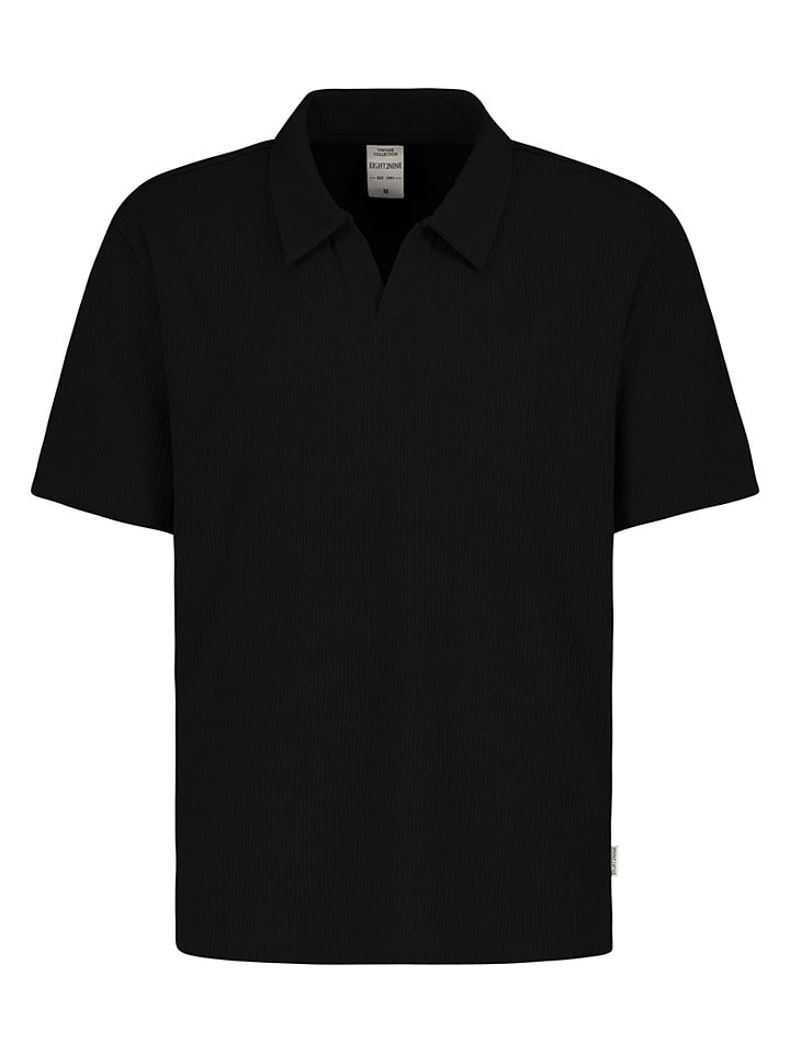 Poloshirt in Schwarz