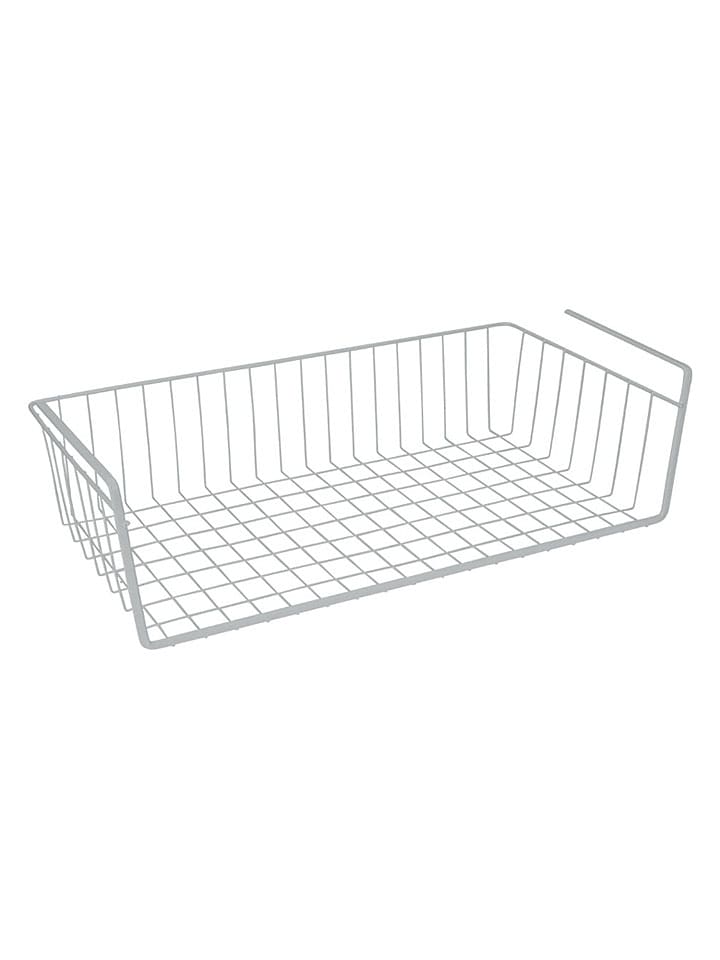 Koszyk "Babatex" w kolorze białym do szafki - 50 x 14 x 26 cm