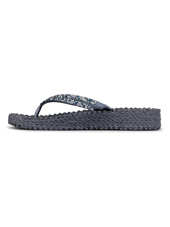 Teenslippers donkerblauw