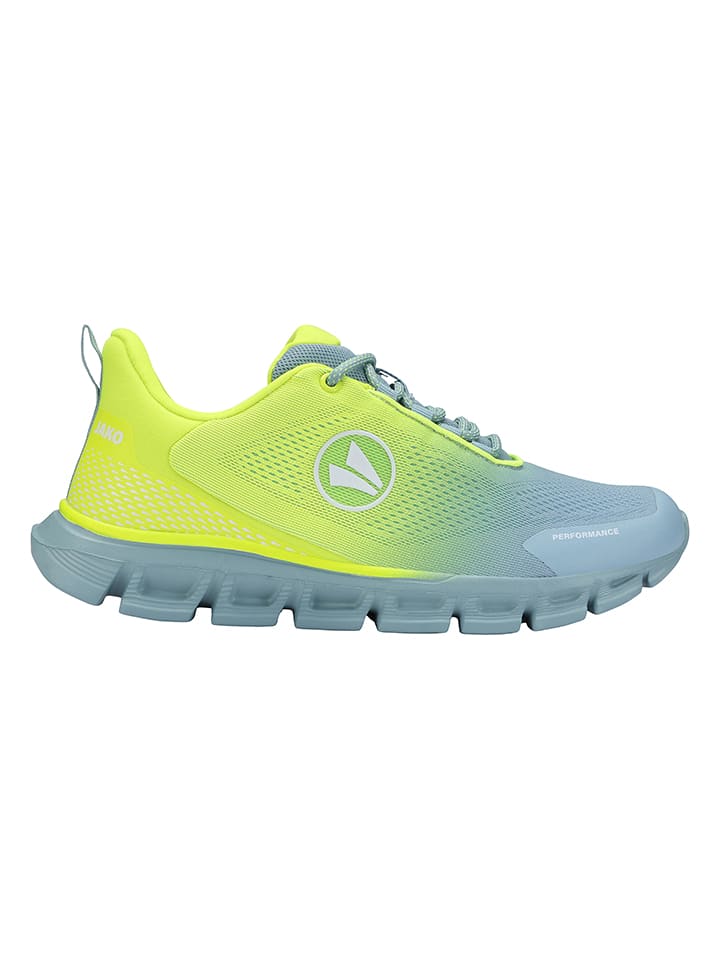 Buty sportowe "Lino" w kolorze błękitno-żółtym