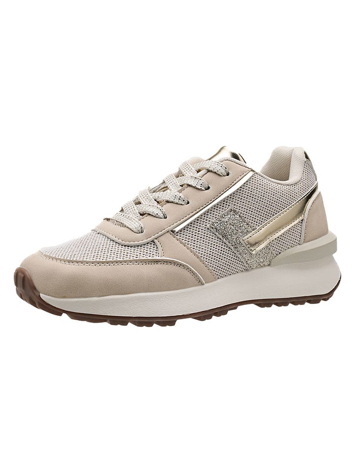 Sneakers in Beige