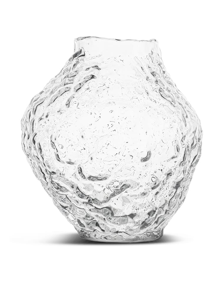 Vaas "Corallo" transparant - (H)20,5 x Ø 17 cm