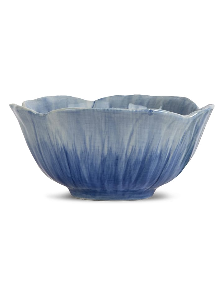Kom "Poppy" blauw - (H)5 x Ø 11 cm