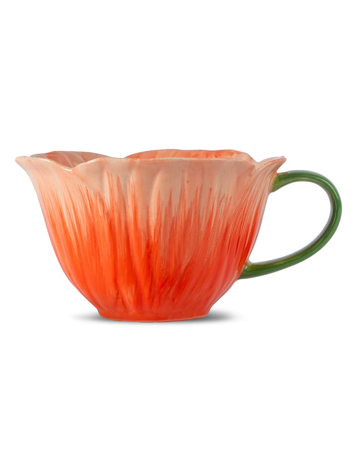 Kubek jumbo "Poppy" w kolorze czerwonym - 400 ml